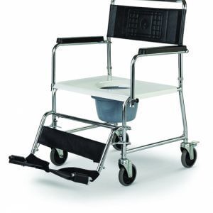 HCDA XXL Wózek toaletowy dla otyłych, transportowy do 160 kg MEYRA