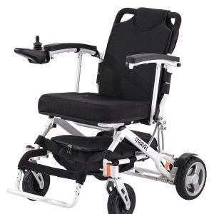 iTravel MEYRA składany wózek inwalidzki o napędzie elektrycznym