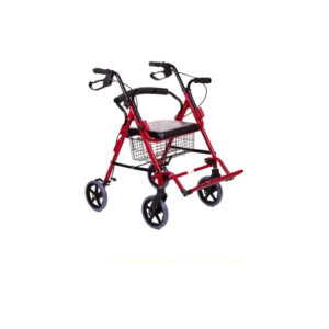 AT51018 Chodzik czterokołowy z koszem i podnóżkiem AT51018 Chodzik czterokołowy z koszem i podnóżkiem