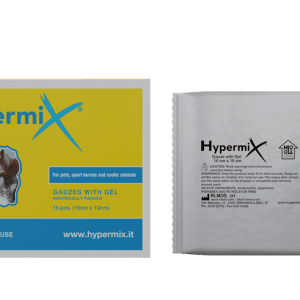 Hypermix opatrunki pokryte żelem 15 szt. 10×10 cm. Pakowane oddzielnie