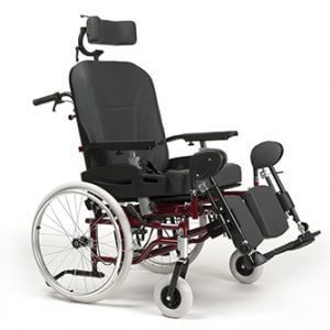Wózek inwalidzki multipozycyjny dla osób ważących do 150 kg EZ1 Vermeiren