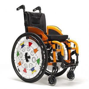Wózek inwalidzki aktywny składany TRIGO T Vermeiren