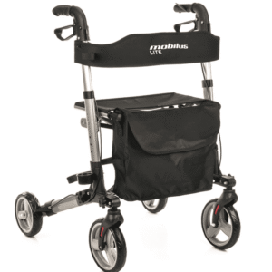 MOBILUS LITE Podpórka rehabilitacyjna czterokołowa aluminiowa