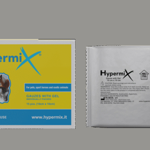 Hypermix opatrunki pokryte żelem 15 szt. 10x10 cm. Pakowane oddzielnie