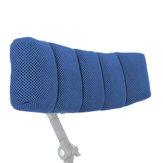 Innowacyjny zagłówek HexagonPro™ zabezpiecza i amortyzuje głowę. Posiada ergonomiczny i regulowany kształt pozwalający na komfortowe dopasowanie zagłówka do pacjenta