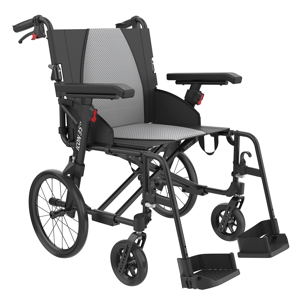 ICON 35 lx wózek inwalidzki transportowy